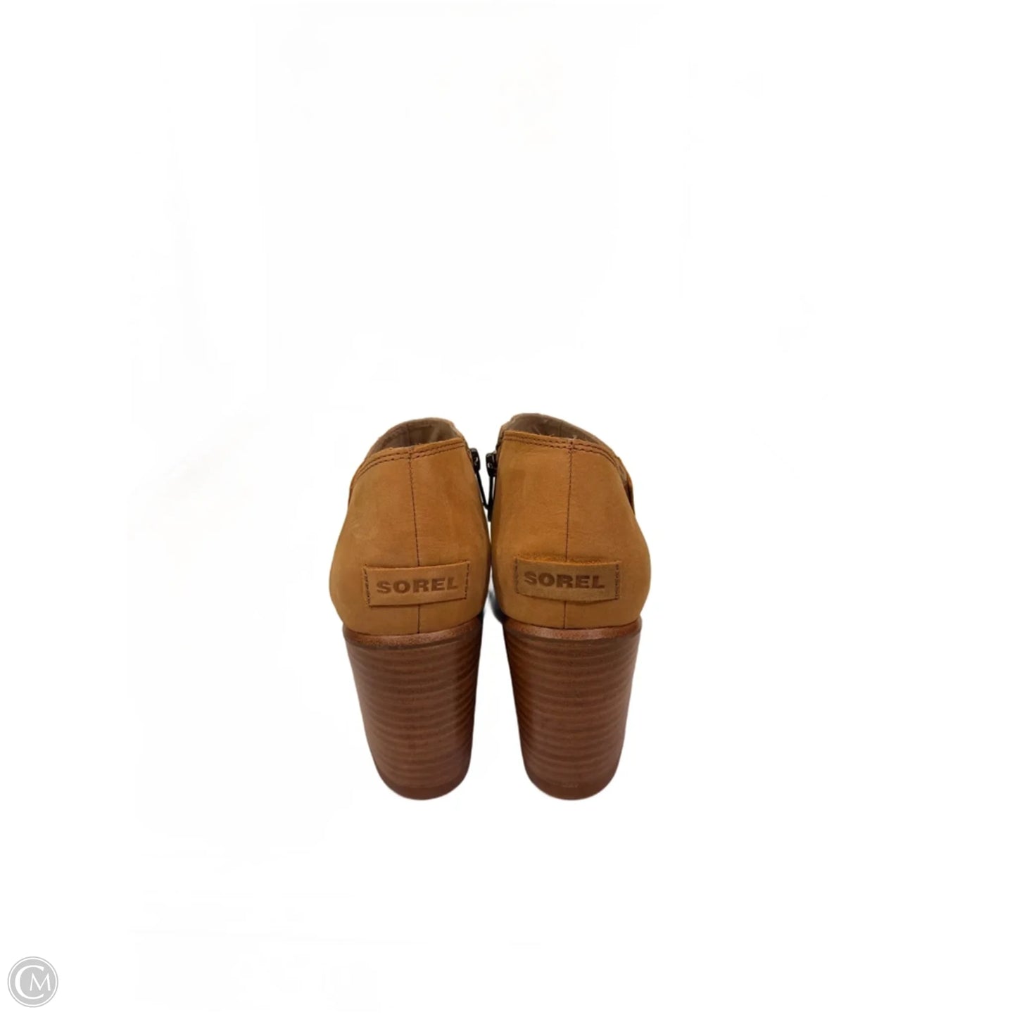 Shoes Heels Block By Sorel In Tan, Size: 10