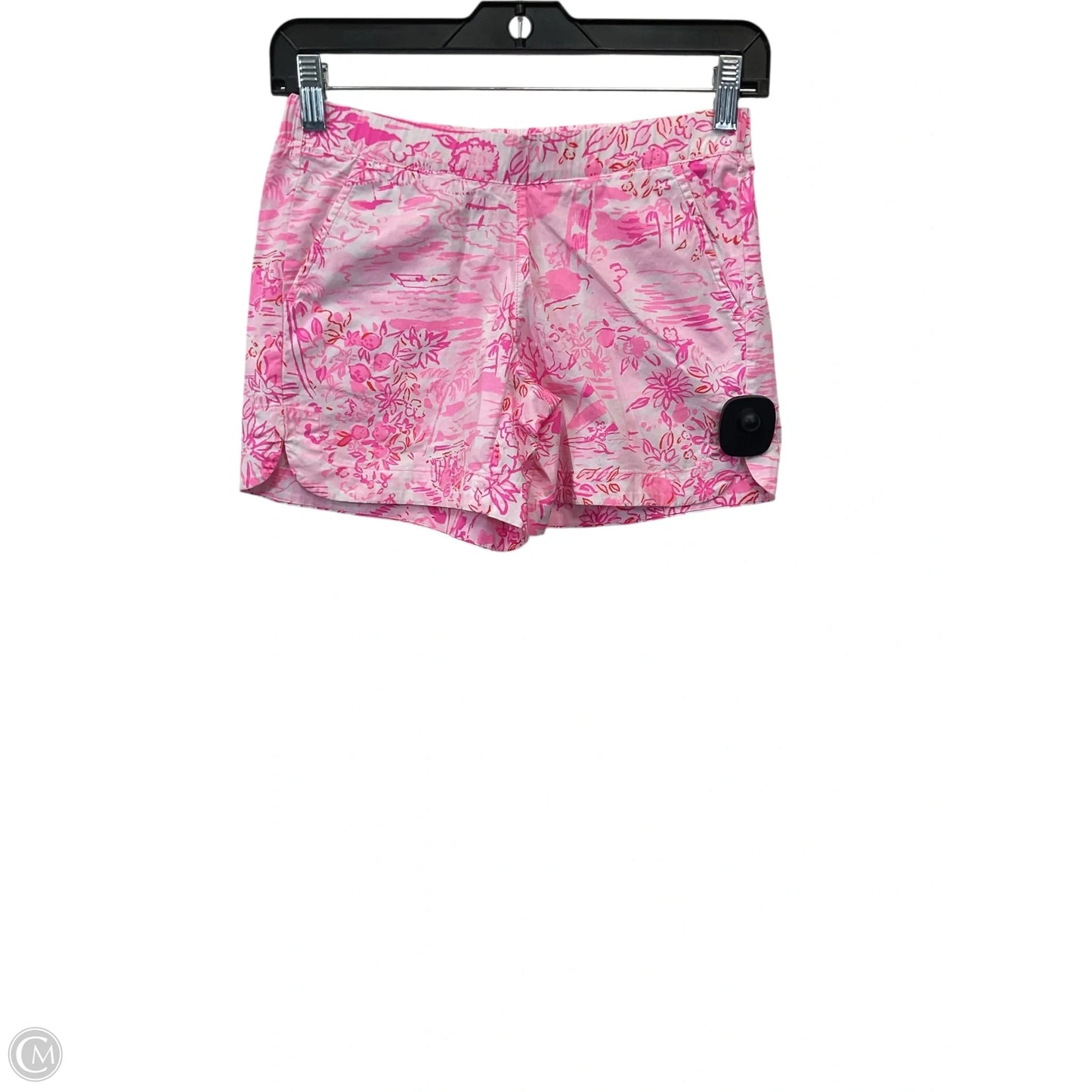 Shorts By Lilly Pulitzer In Pink & White, Size: Xxs