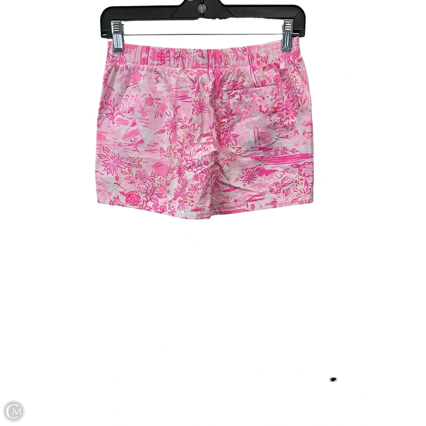 Shorts By Lilly Pulitzer In Pink & White, Size: Xxs