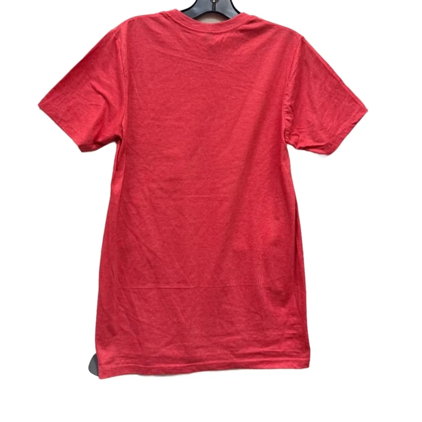 Top Short Sleeve Basic By Point In Red, Size: S