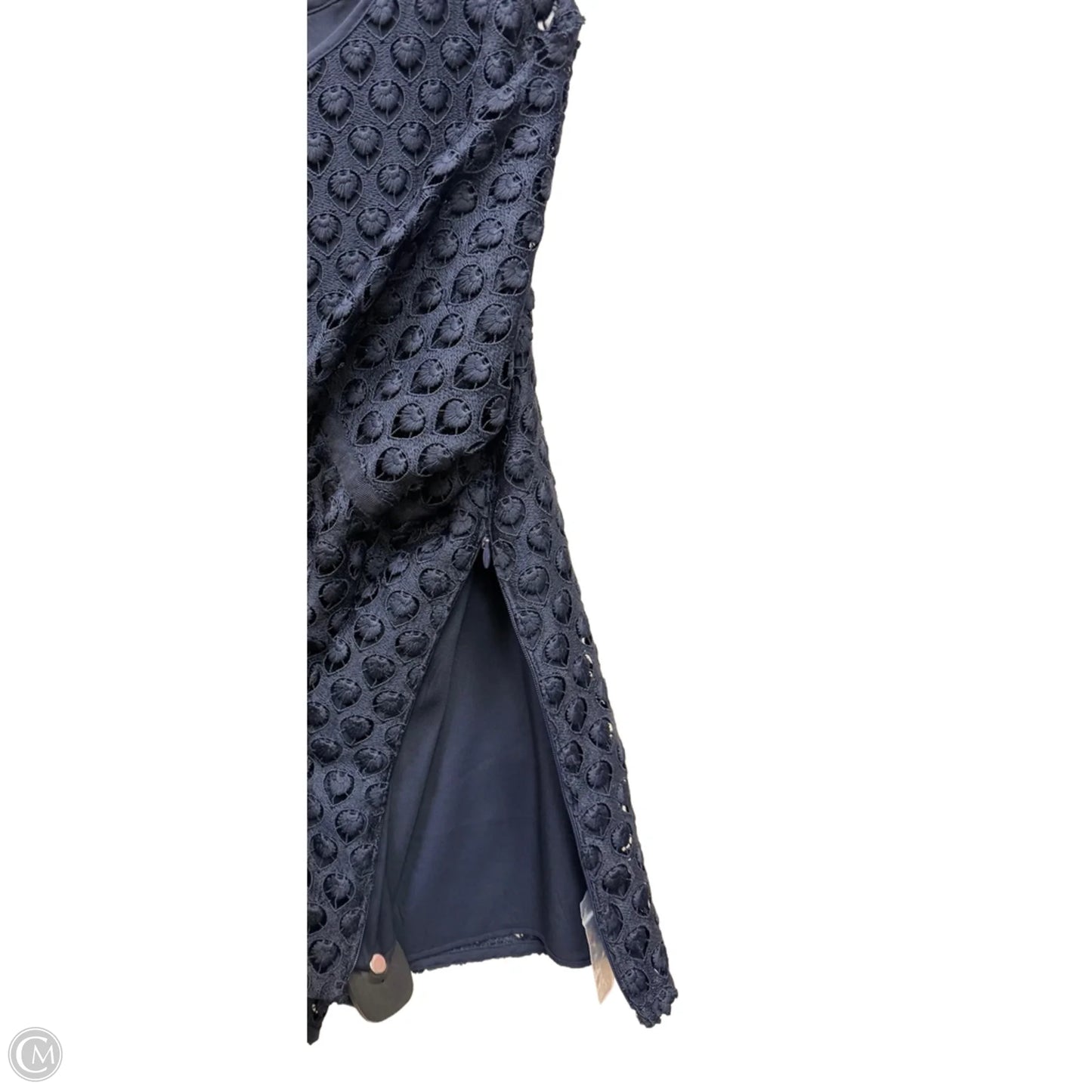 Top Long Sleeve By Talbots In Navy, Size: Mp