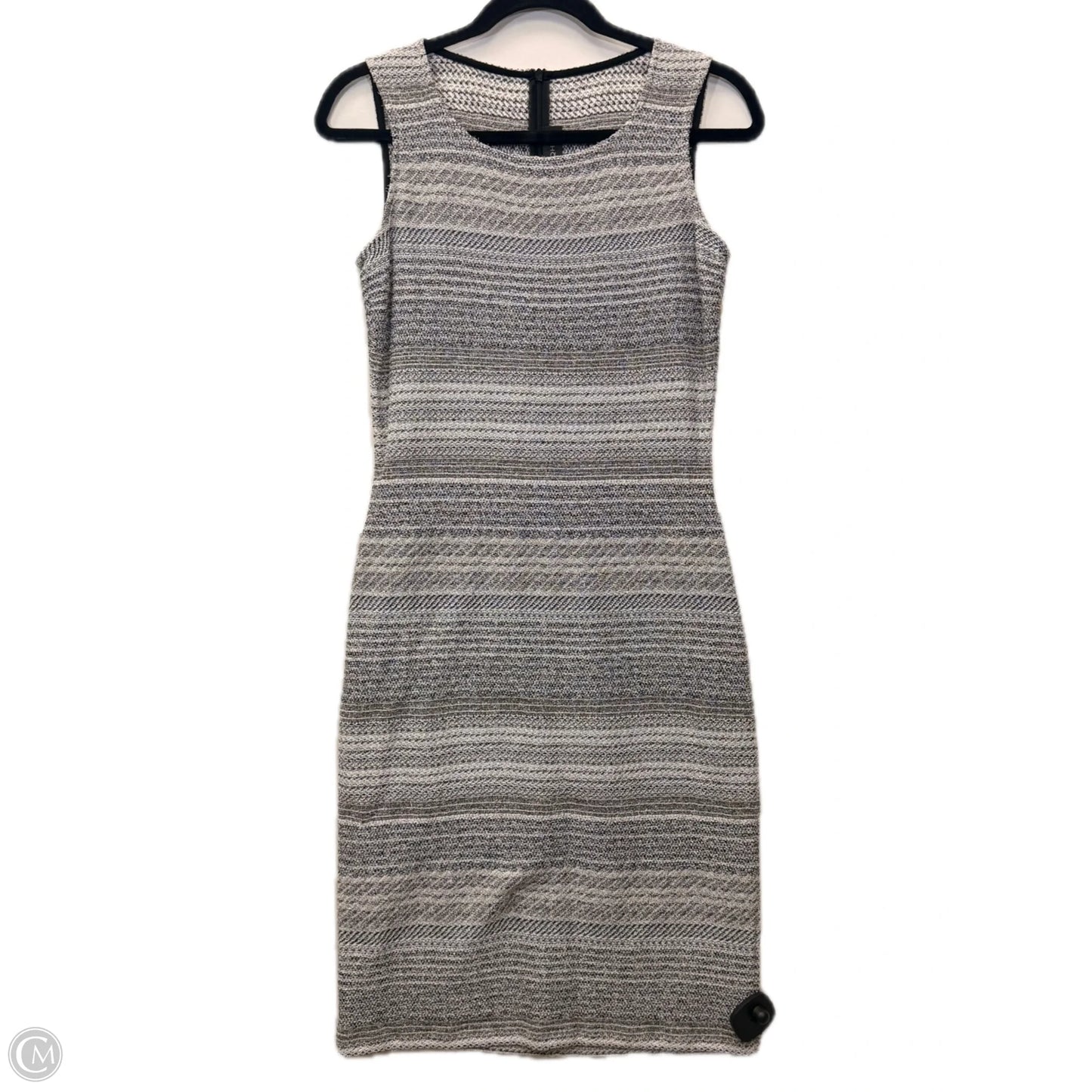 Dress Luxury Designer By St John Collection In Black & White, Size: 2