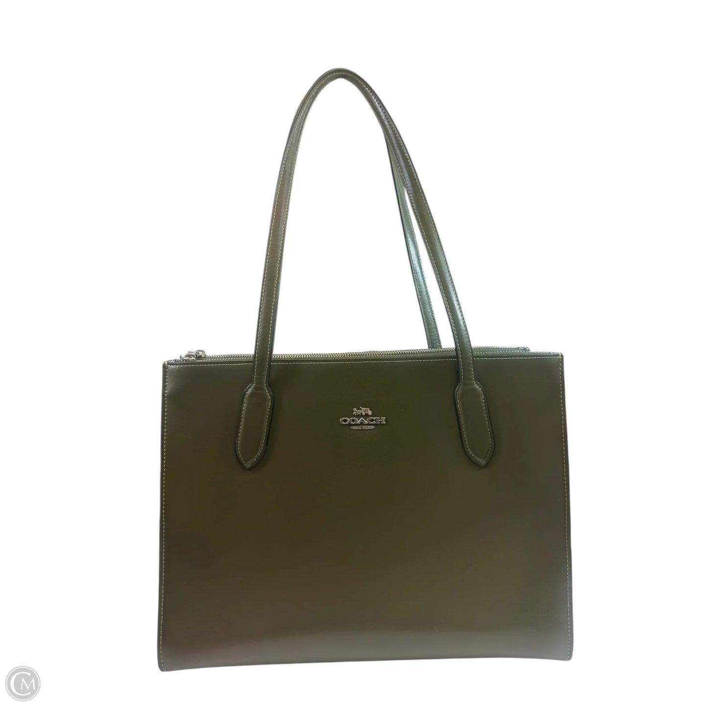 Tote Leather By Coach, Size: Large