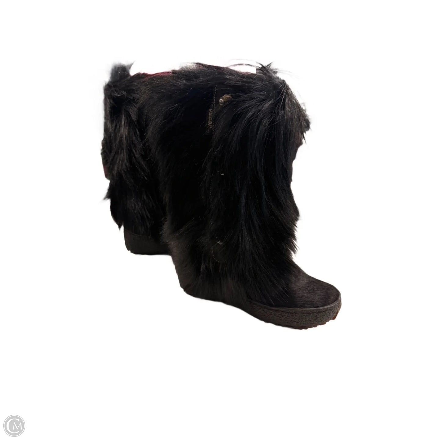 Boots Mid-calf Flats By Oscar In Black, Size: 7