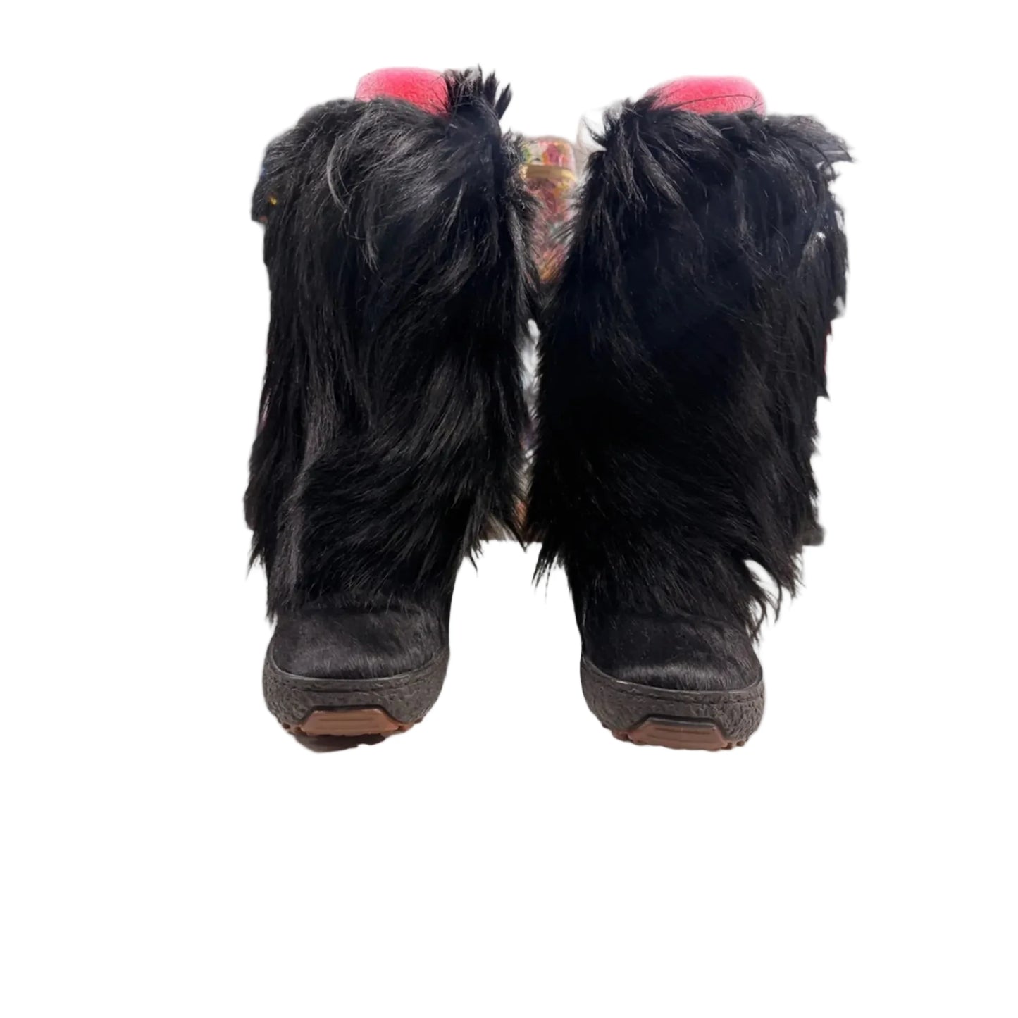 Boots Mid-calf Flats By Oscar In Black, Size: 7