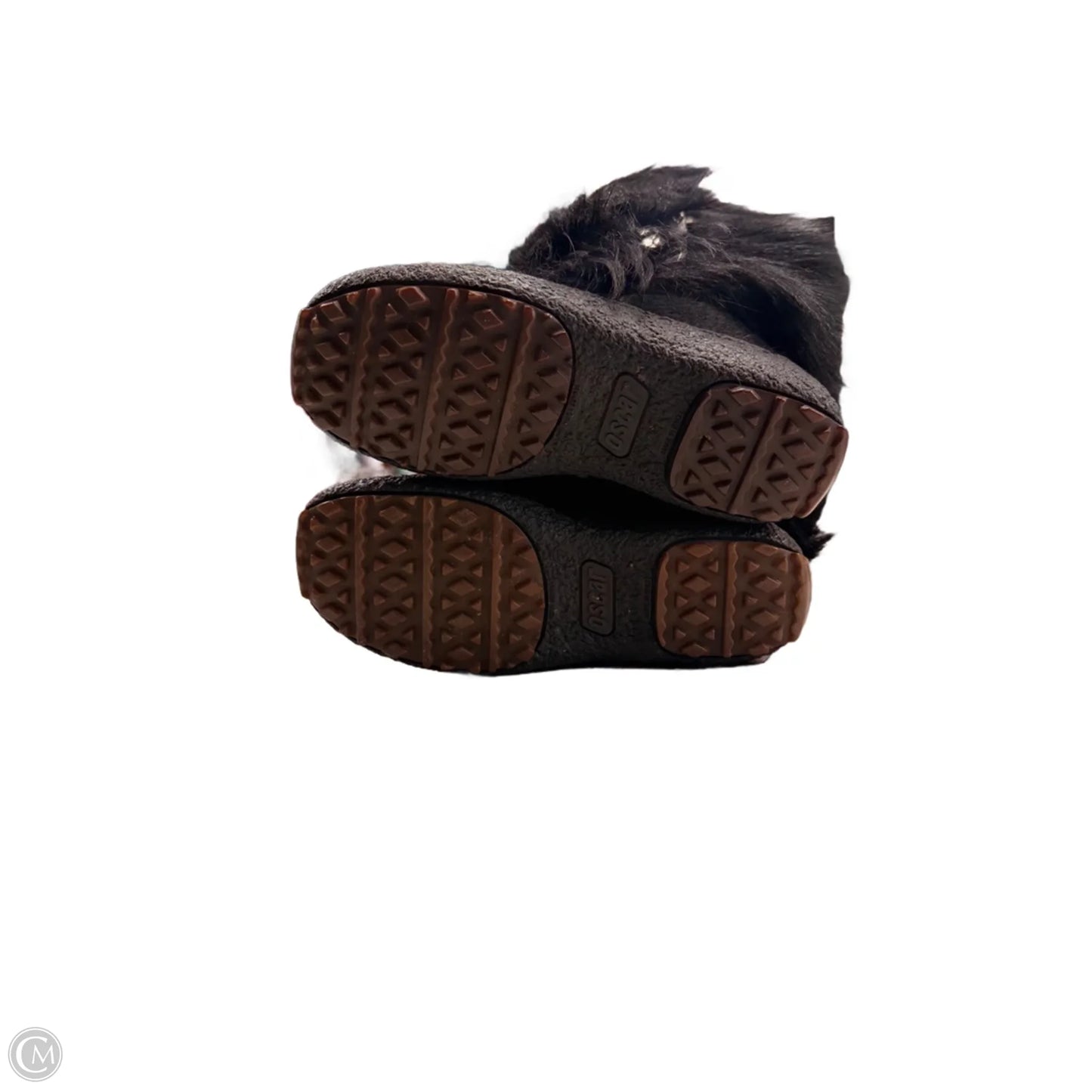 Boots Mid-calf Flats By Oscar In Black, Size: 7