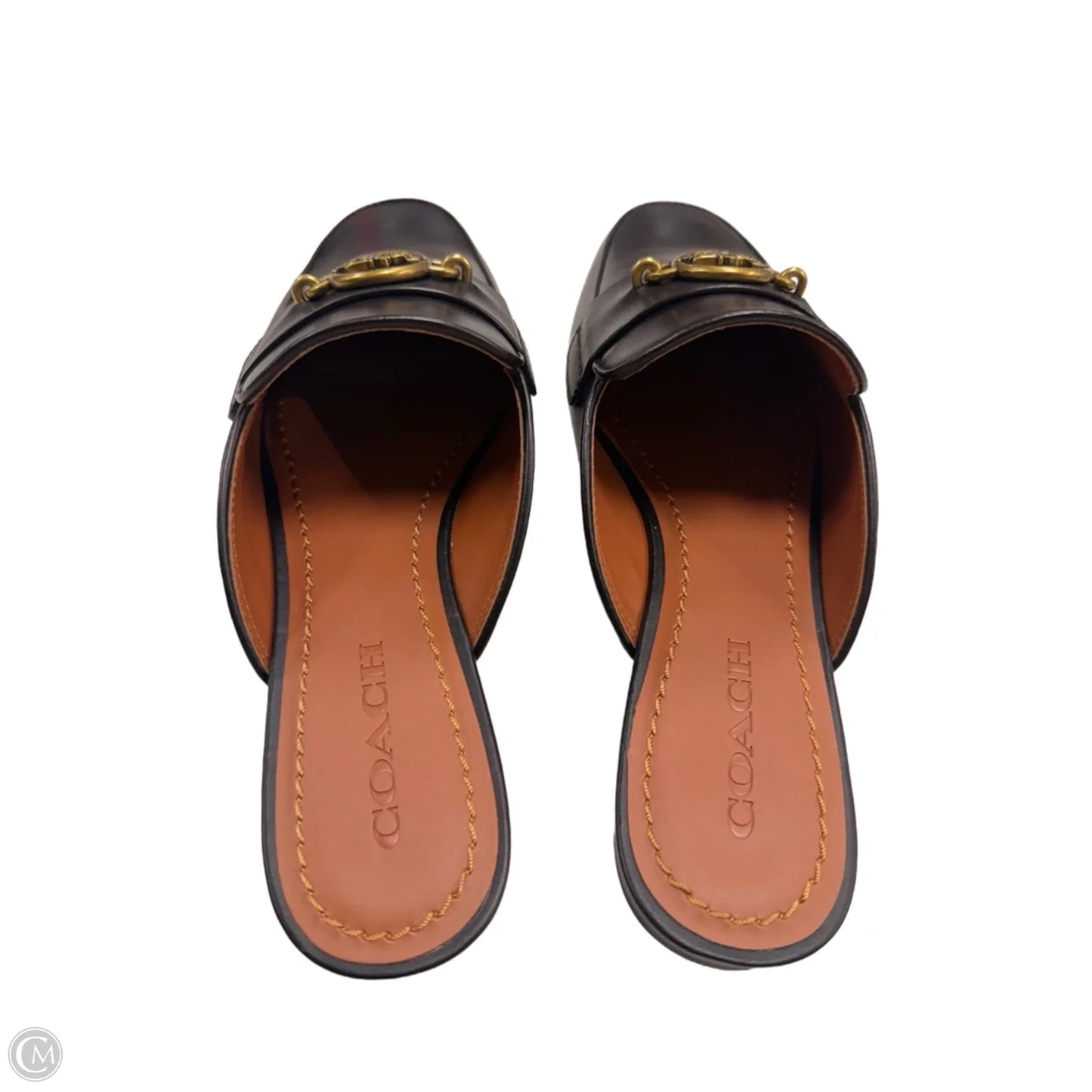 Shoes Designer By Coach In Black, Size: 10