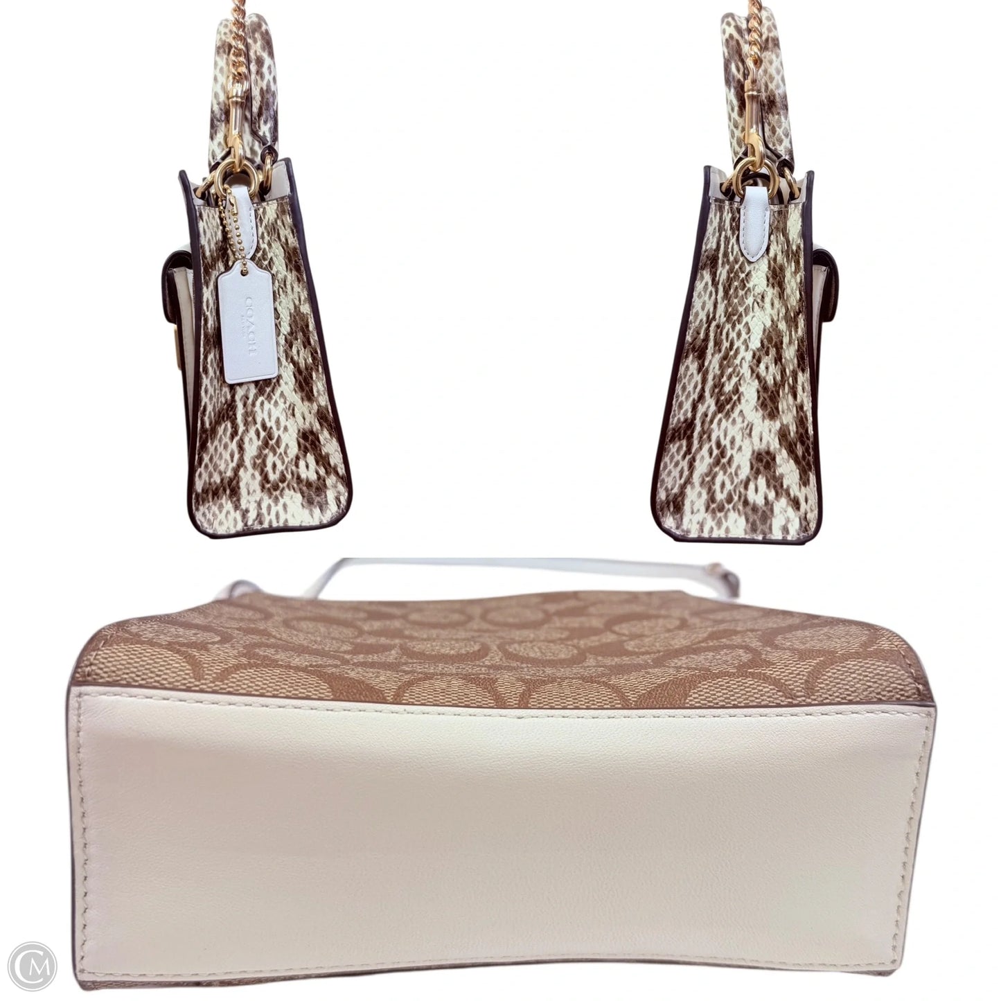 Crossbody Designer By Coach, Size: Medium