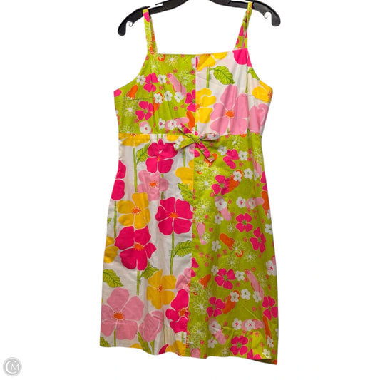 Dress Casual Midi By Lilly Pulitzer In Floral Print, Size: M