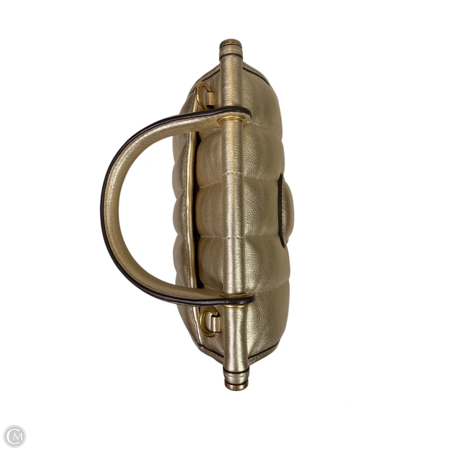 Handbag Leather By Coach, Size: Small