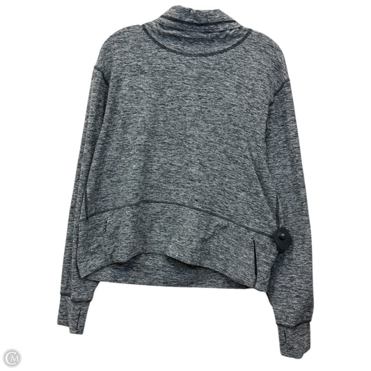 Sweatshirt Collar By Lululemon In Grey, Size: 8
