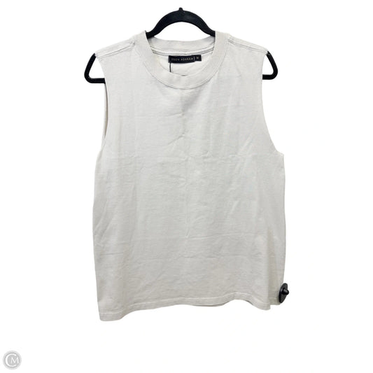 Top Sleeveless By Eden Ashram In Tan, Size: M