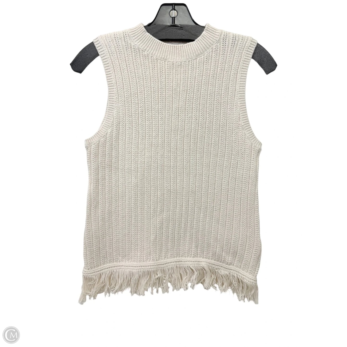 Sweater Short Sleeve By J. Crew In Tan, Size: Xs