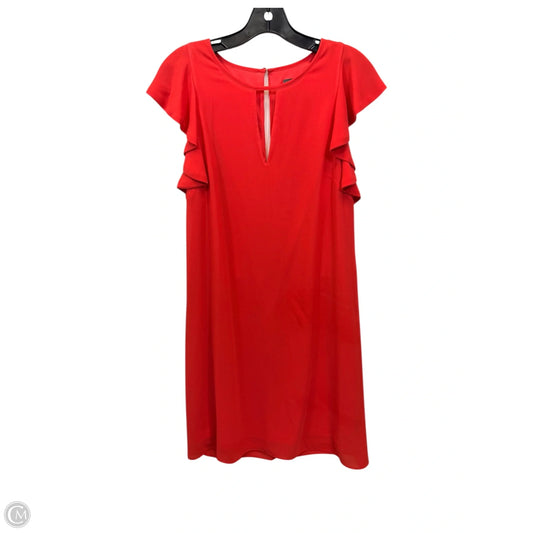 Dress Casual Midi By Vince Camuto In Red, Size: M