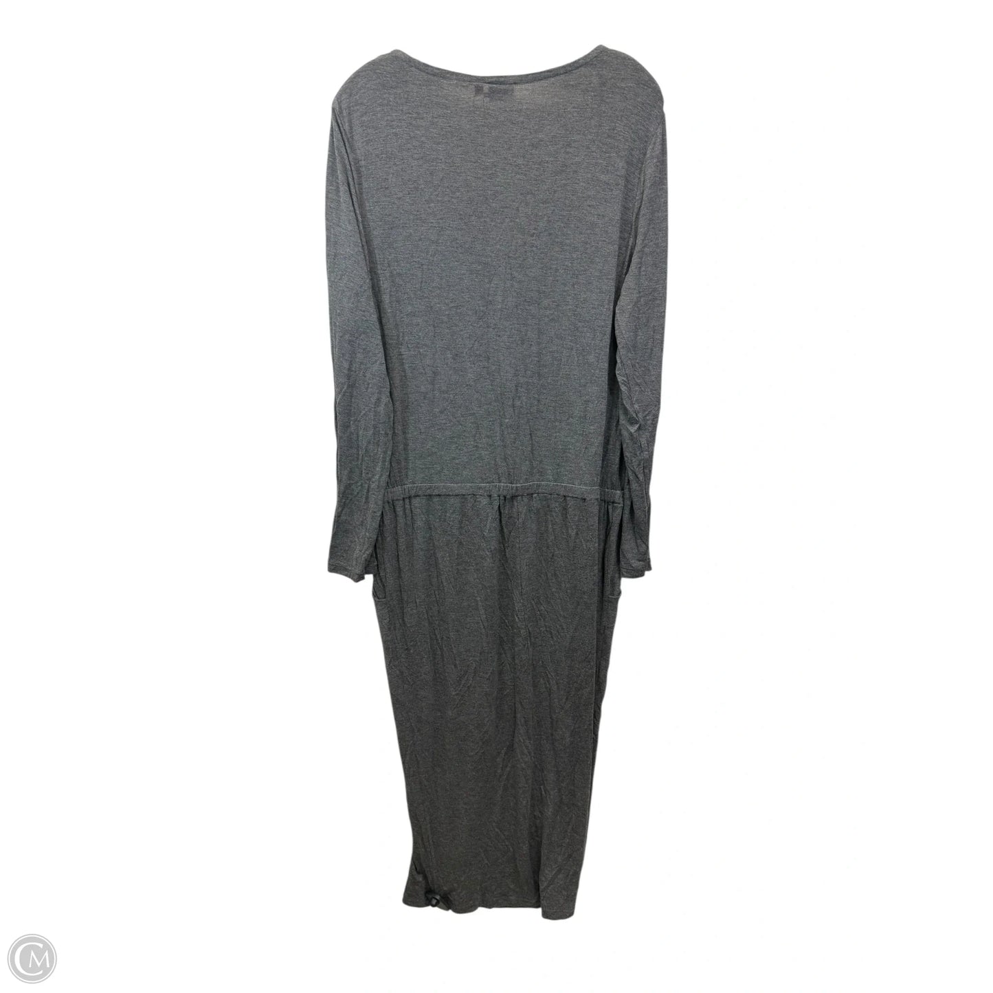 Dress Casual Maxi By Only In Grey, Size: Xl