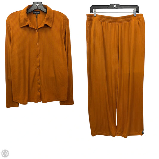 Pants Set 2pc By Modern Works In Bronze, Size: L