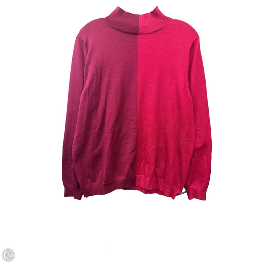 Top Long Sleeve By Eloquii In Mauve, Size: 2x