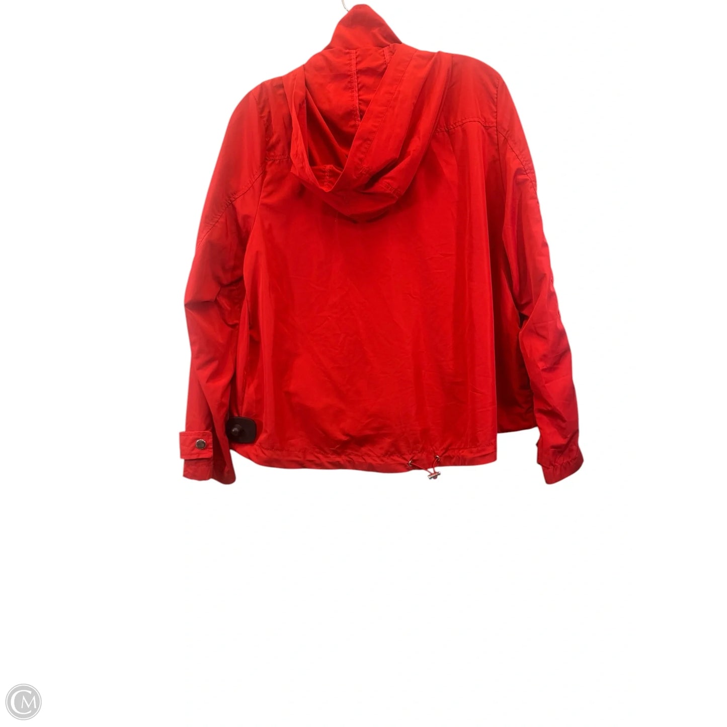 Jacket Windbreaker By Love Tree In Red, Size: M