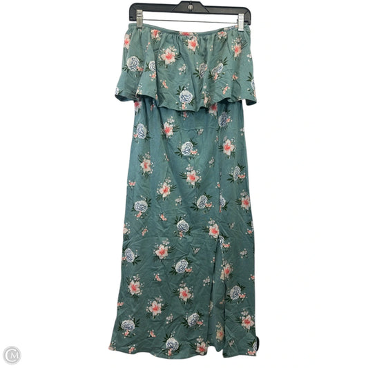 Dress Casual Maxi By Oneill In Floral Print, Size: S
