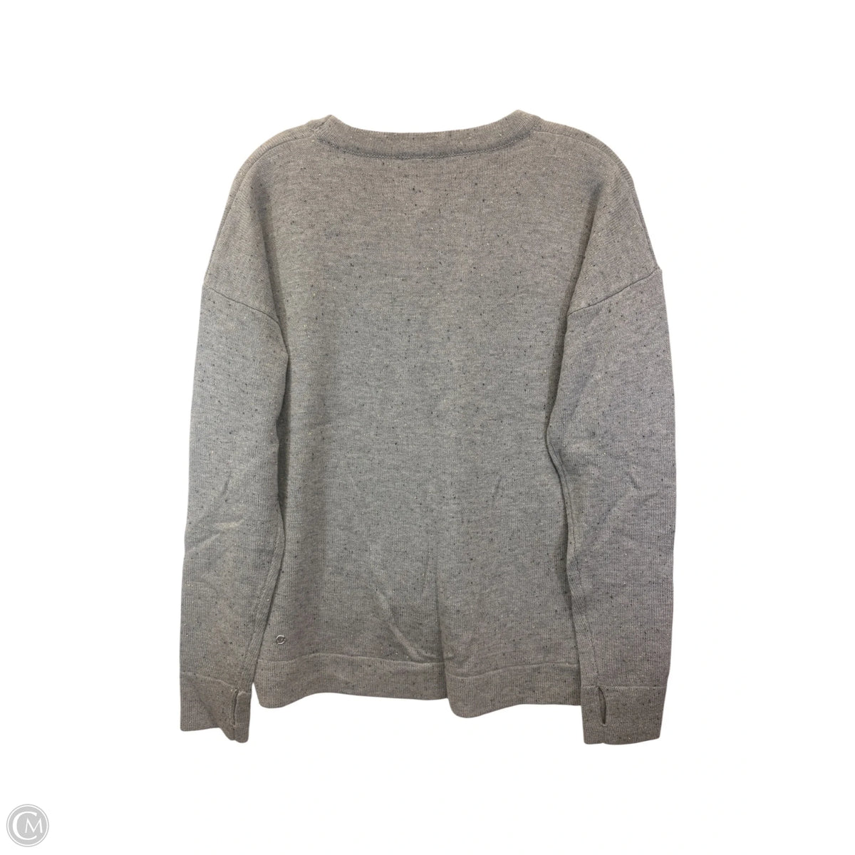 Sweater By Lululemon In Grey, Size: 10