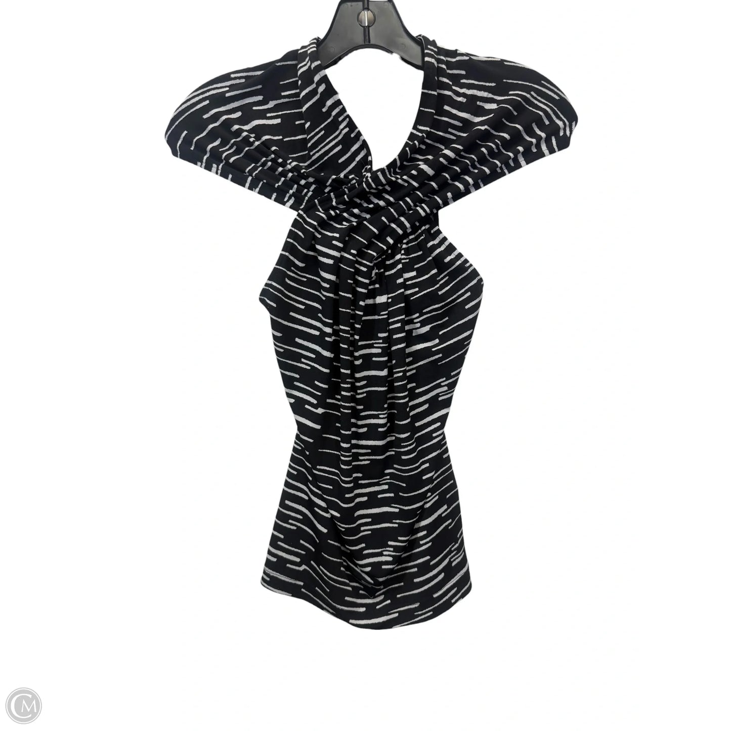 Top Sleeveless By Limited In Black & White, Size: Xs