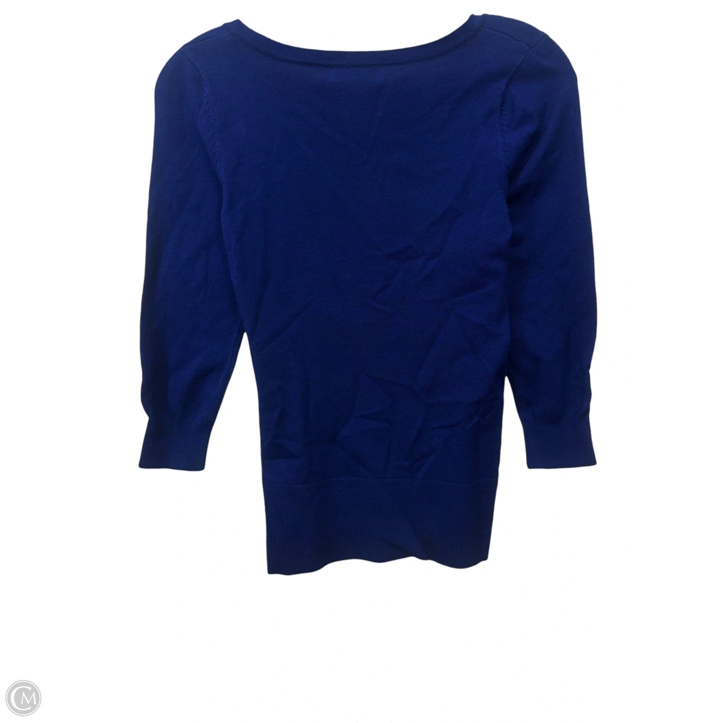 Top 3/4 Sleeve By Limited In Blue, Size: Xs