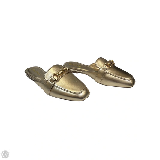 Shoes Designer By Lilly Pulitzer In Gold, Size: 8