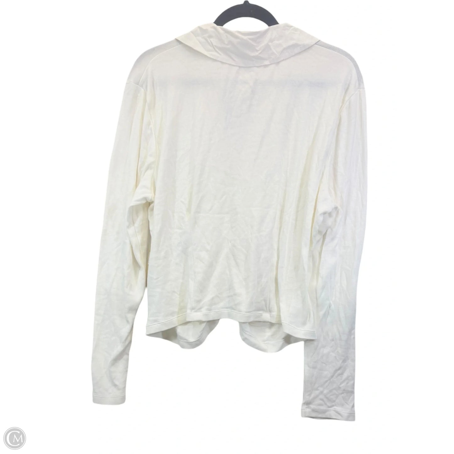 Top Long Sleeve By Maeve In Cream, Size: Xlp