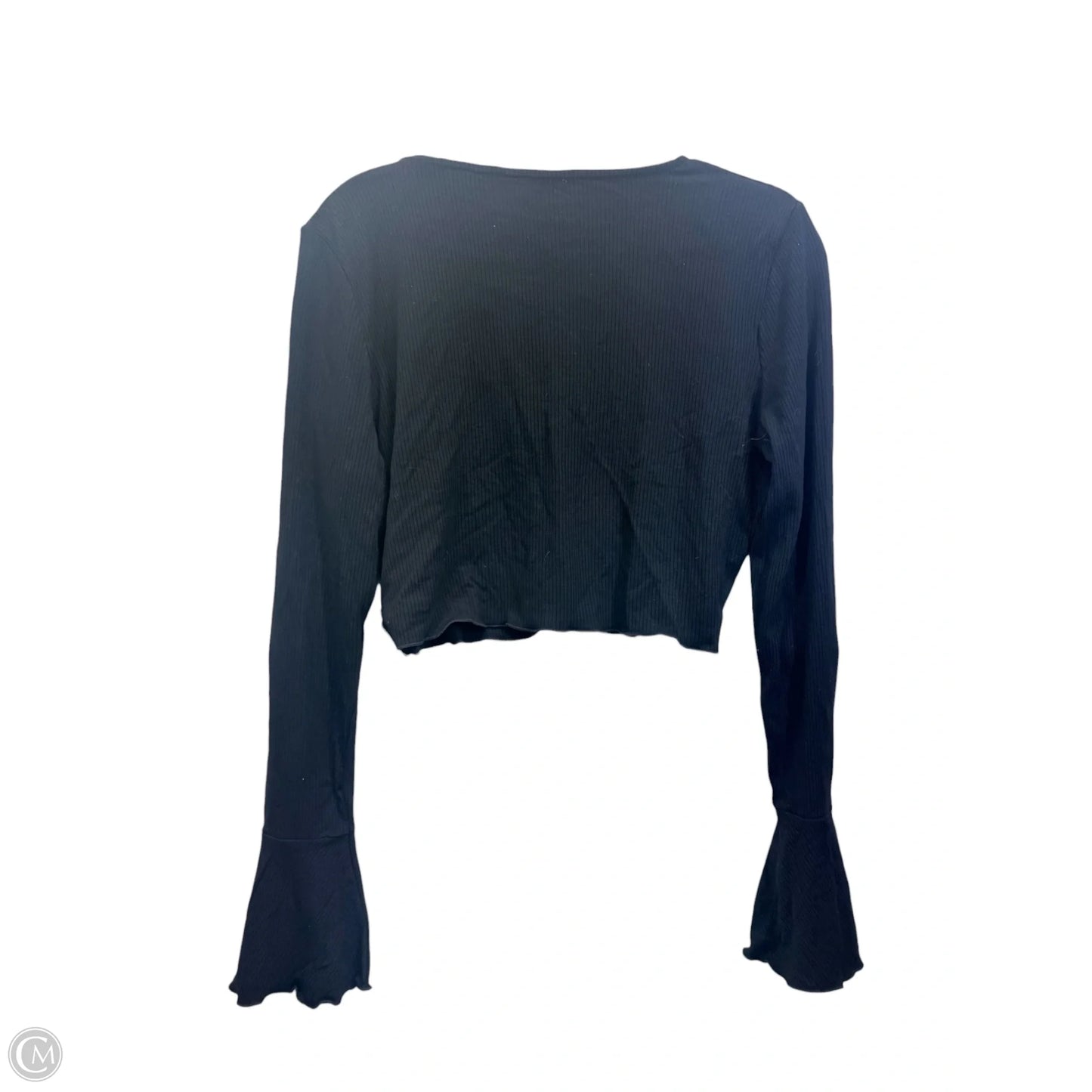 Top Long Sleeve By Free People In Black, Size: Xl