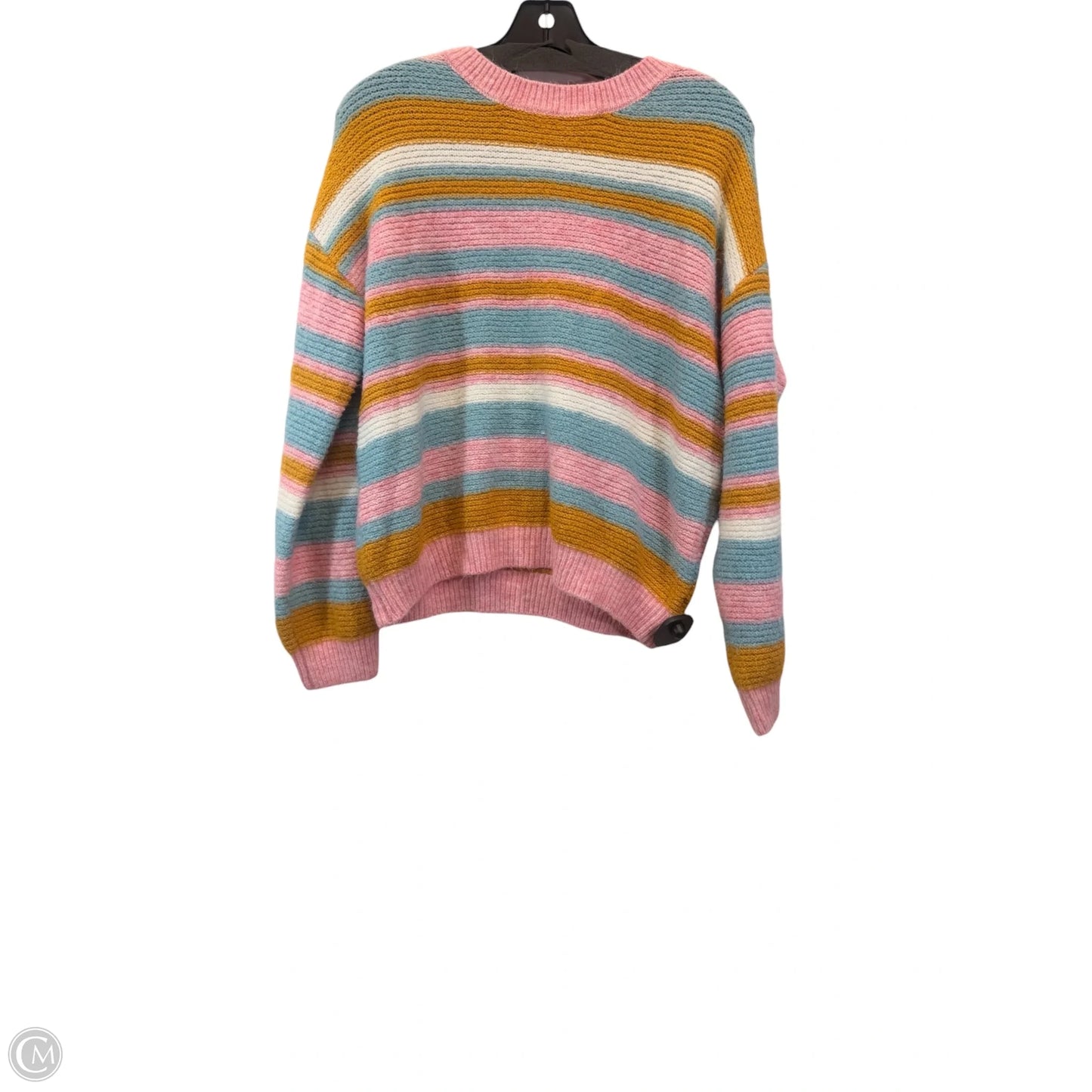 Sweater By Pink Lily In Blue & Pink, Size: S