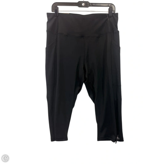 Athletic Capris By 32 Degrees In Black, Size: Xl