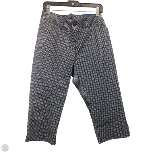 Capris By Lee In Blue & White, Size: 12