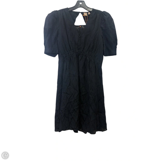 Dress Casual Midi By Hugo Boss In Black, Size: 4p