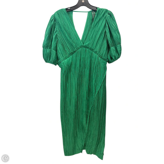 Dress Casual Maxi By Anthropologie In Green, Size: Xsp