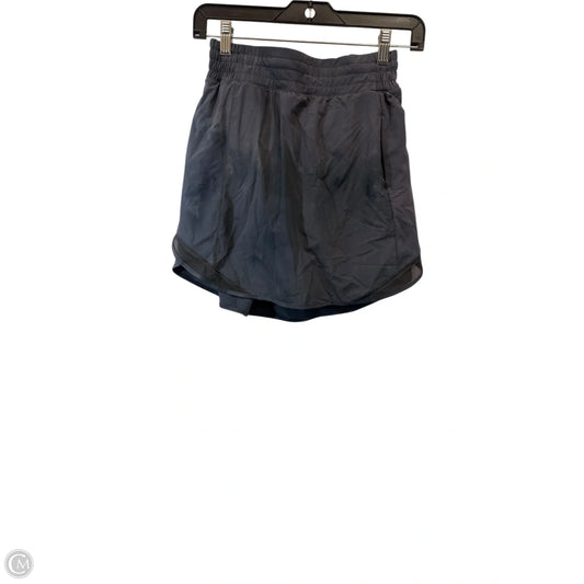 Athletic Skort By Lululemon In Grey, Size: 4