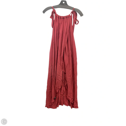 Dress Casual Midi By Indah In Red, Size: Xs