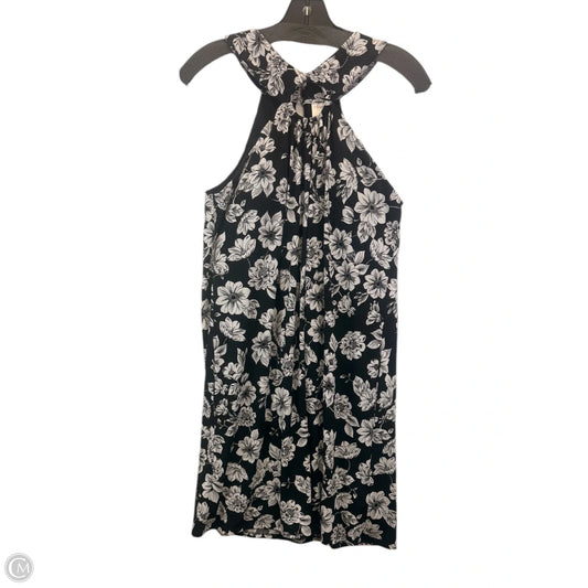 Dress Casual Midi By Soma In Black & White, Size: M
