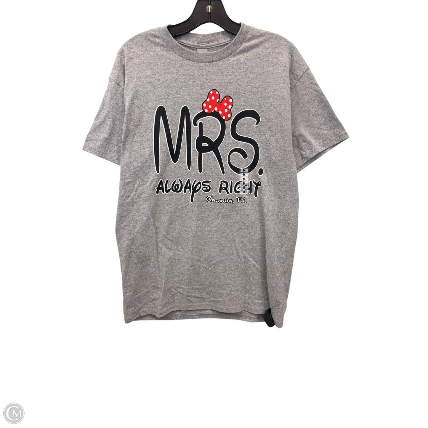 Top Short Sleeve Basic By Gildan In Grey, Size: M