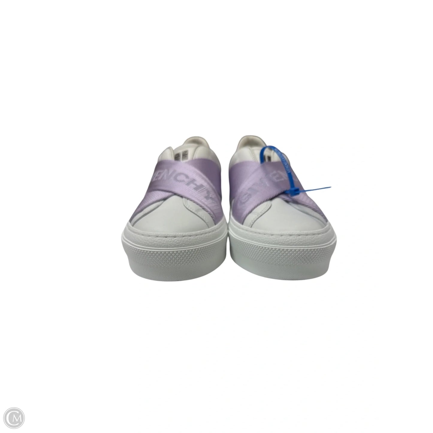 Shoes Luxury Designer By Givenchy In Purple & White, Size: 11