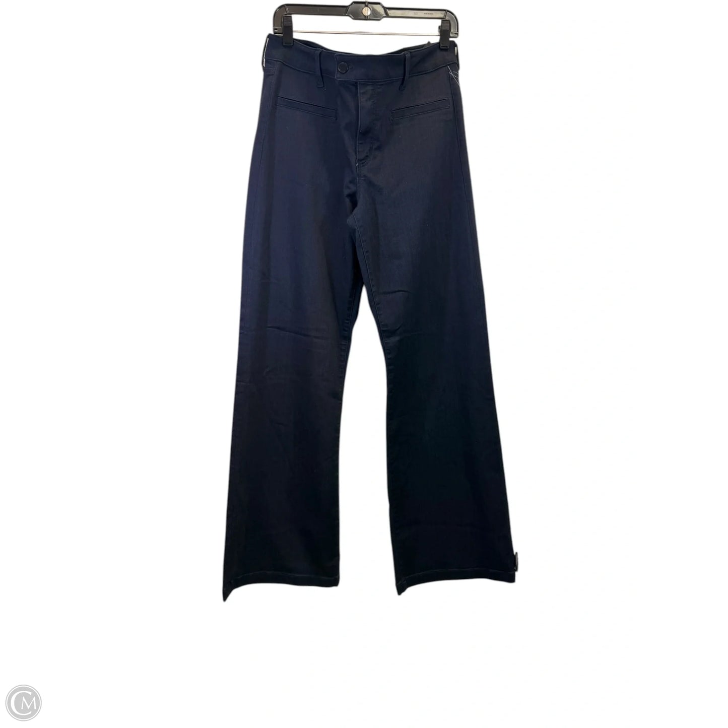 Jeans Wide Leg By Liverpool In Blue Denim, Size: 16