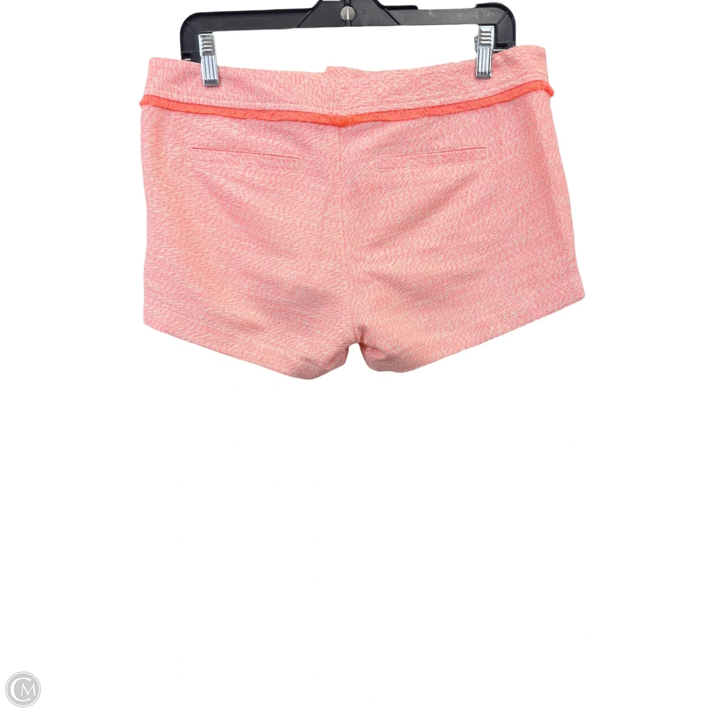 Shorts Designer By Lilly Pulitzer In Orange & White, Size: 6