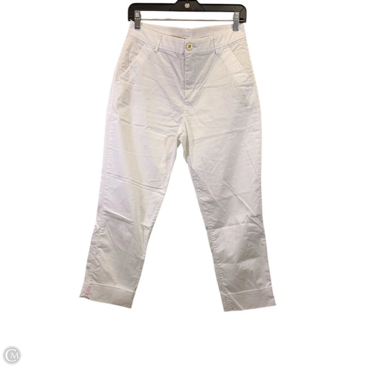 Pants Designer By Lilly Pulitzer In White, Size: 6