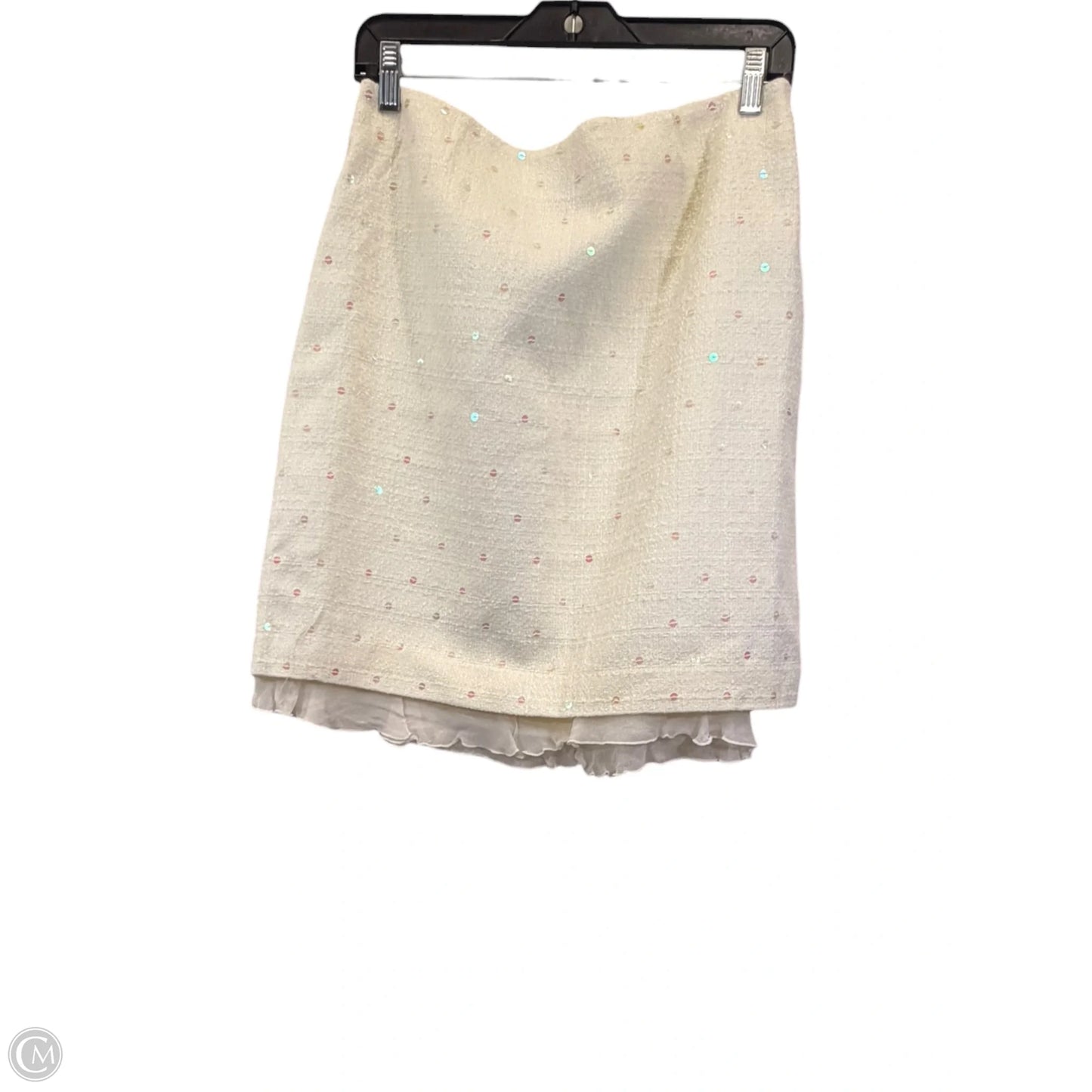 Skirt Midi By Wdny In Cream, Size: M