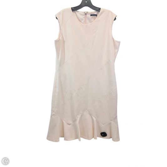 Dress Casual Midi By Tommy Hilfiger In Pink, Size: Xl