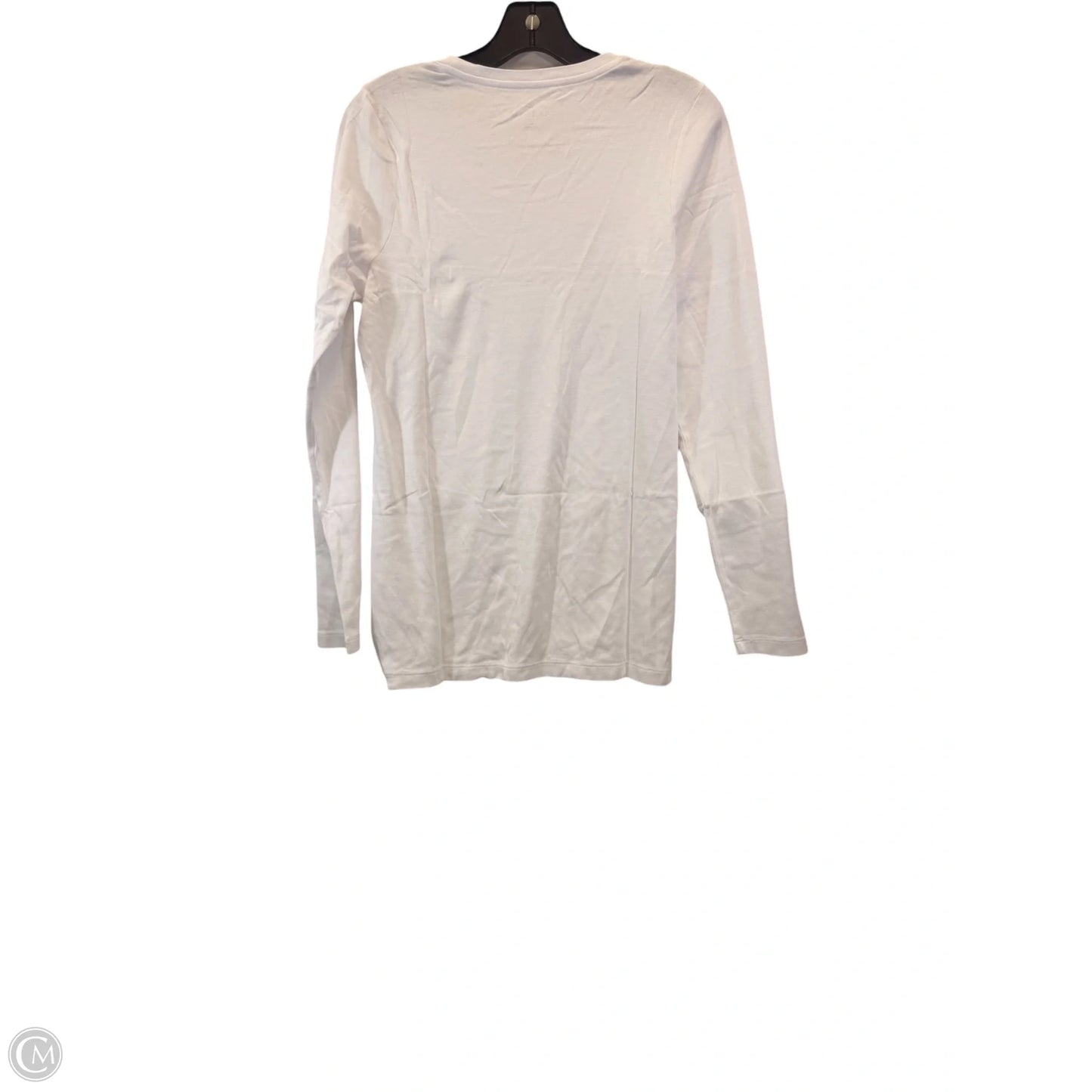 Top Long Sleeve Basic By Caslon In White, Size: Xl