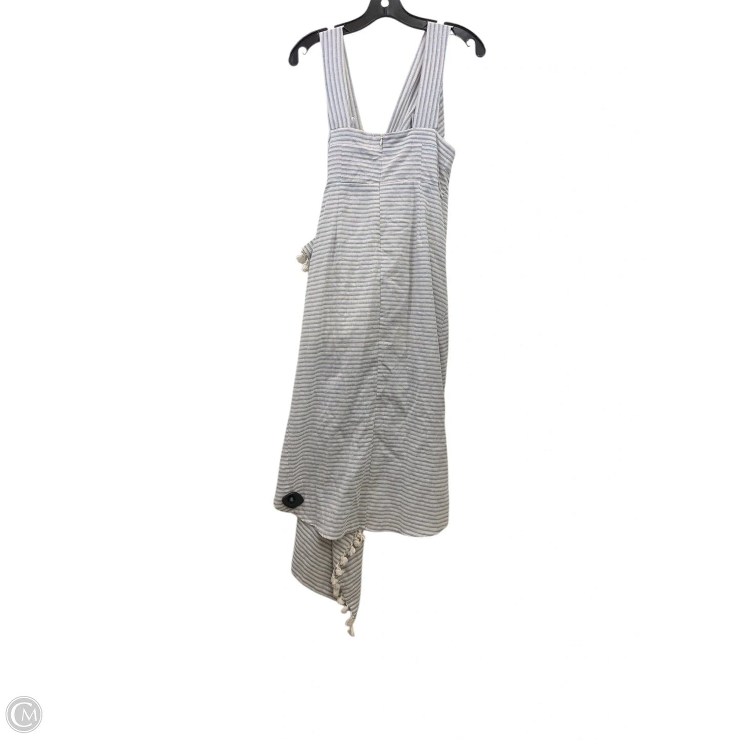 Dress Casual Maxi By Fore In Blue & Cream, Size: M