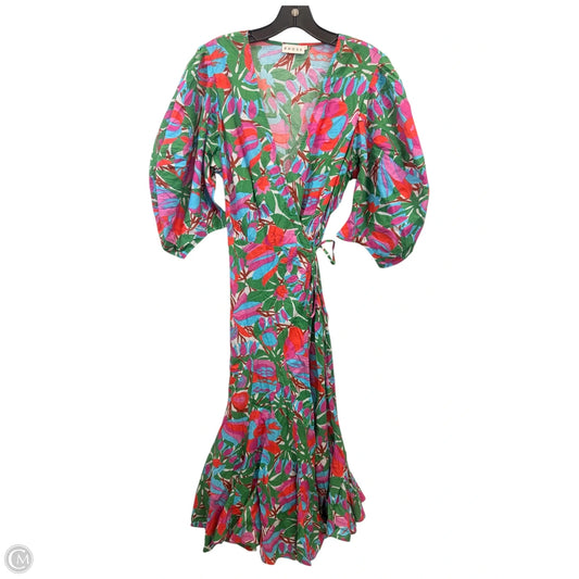 Dress Casual Maxi By Rhode In Floral Print, Size: Xl