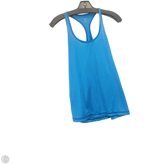 Athletic Tank Top By Zella In Blue, Size: M