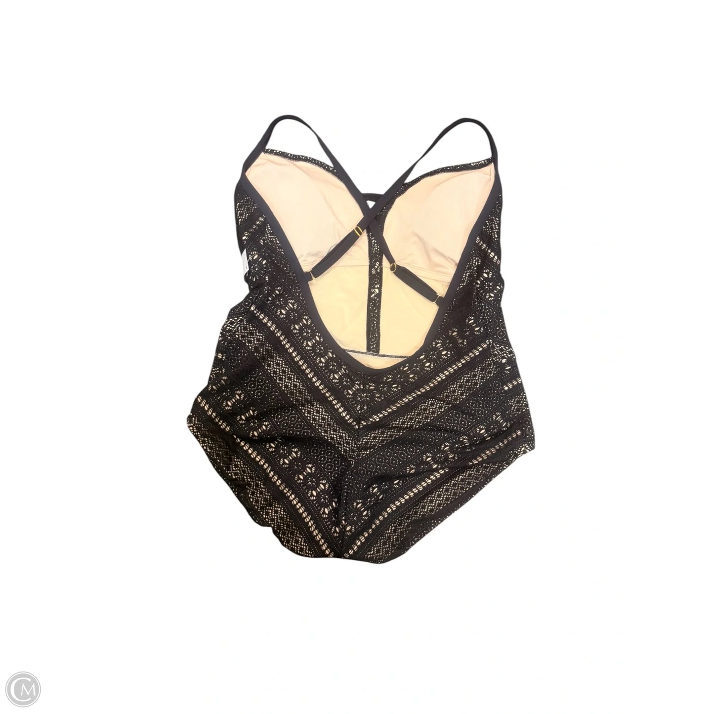 Swimsuit By Bleu In Black, Size: 3x