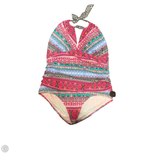 Swimsuit By Kenneth Cole In Multi-colored, Size: 3x